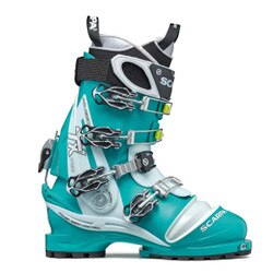 Scarpa TX Pro Boot Women's in Emerald and Ice Blue